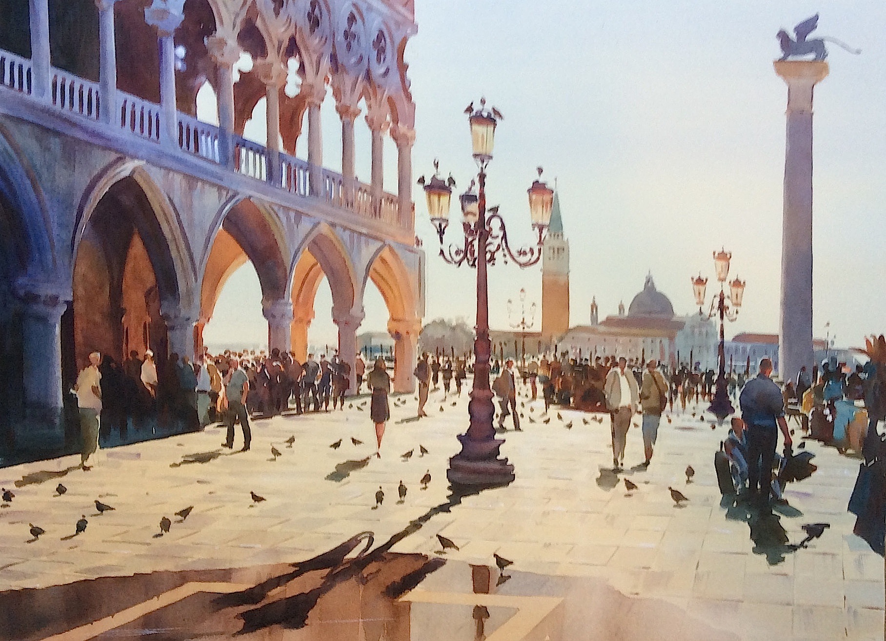 Richard Bolton| Piazzetta  |San Marco Venice  |McAtamney Gallery and Design Store | Geraldine NZ 